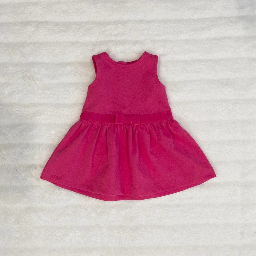 Ralph Lauren Hot Pink Baby Girl Dress